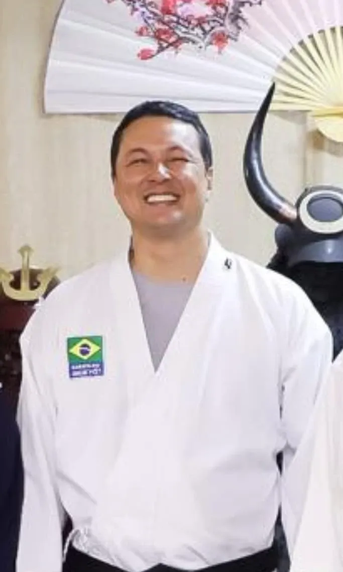 Sensei Aurélio Ribeiro, responsável técnico do Okami Dojo, em Curitiba